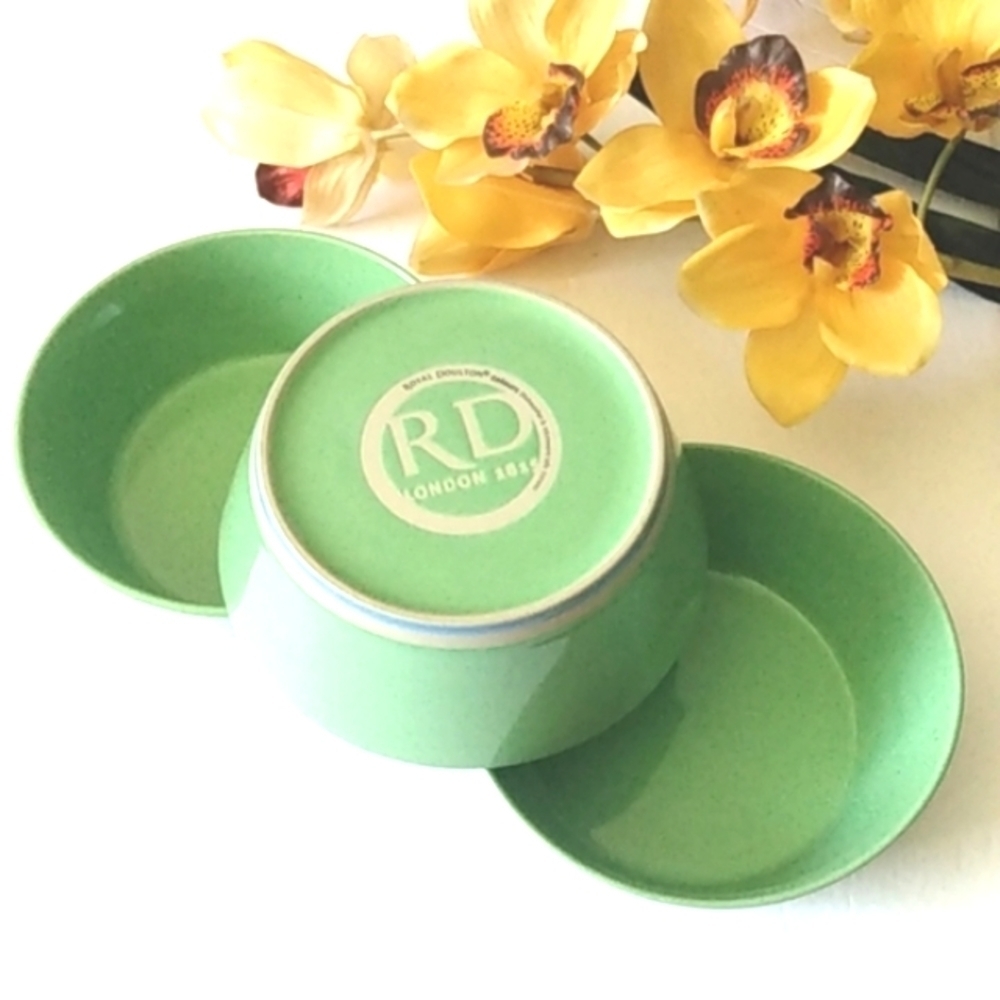 ROYAL DOULTON LONDON 1815 COLOURS DINNERWARE BOWLS 3 PIECE SET
